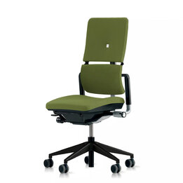 Čalúnená ergonomická stolička Please štandard bez hlavovej opierky