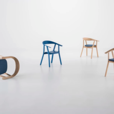 Rôzne farebné možnosti prevedenia Rhomb drevenej stoličky