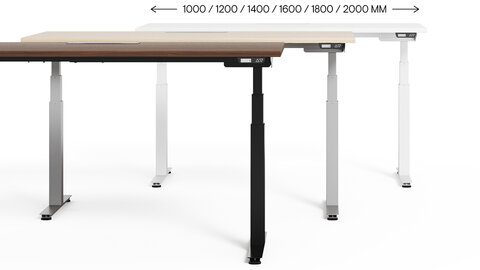 Rôzne veľkosti šírky stolovej dosky